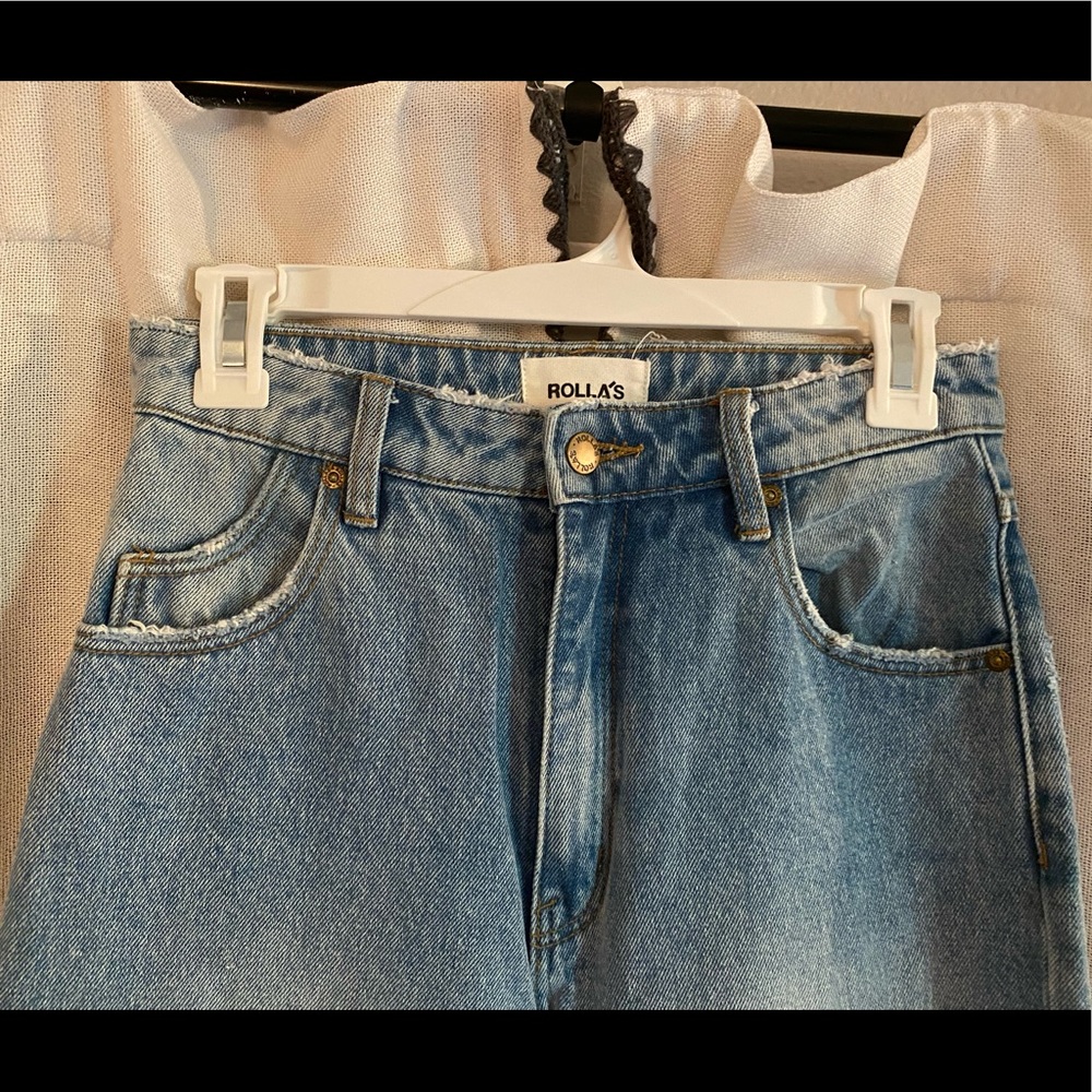 Rolla’s high rise straight jeans - Picture 2 of 4
